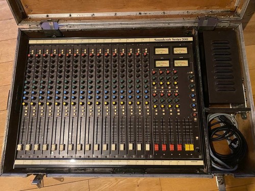 Soundcraft 200 series analogue - soundcraft,