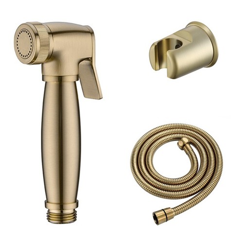 Brass brushed gold handheld - brushed,