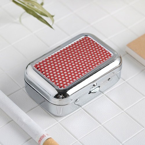Mini metal ashtray with - mini,