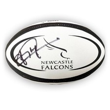 Jonny Wilkinson Signed Newcastle Falcons Rugby Ball