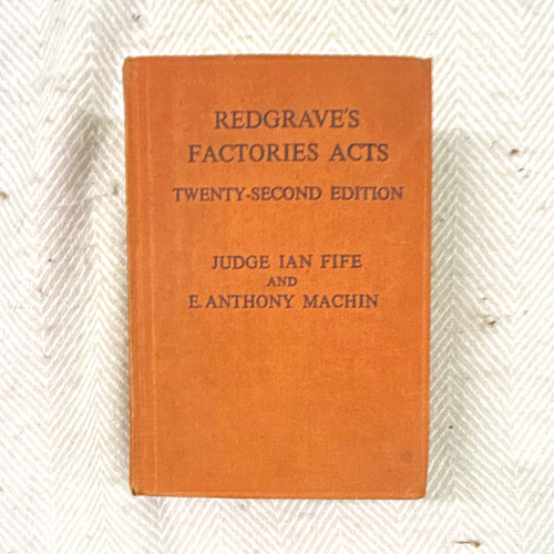 Redgrave factories acts - factories,