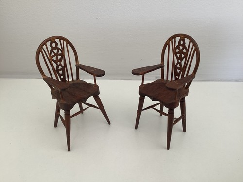 Pair vintage 12th scale - pair,