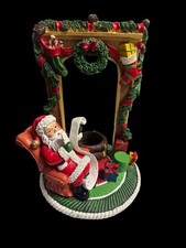 Yankee Candle Santa Hanging Wax Melt Tart Burner Very Rare MISSING PARTS
