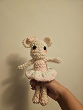 Crocheted Angelina Ballerina