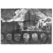 The Great Fire at NEWCASTLE &