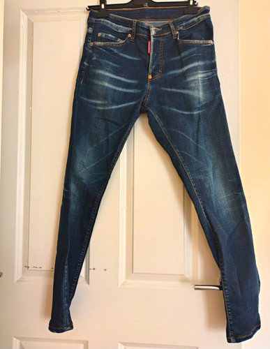 Dsquared2 men blue denim - dsquared2, men’s