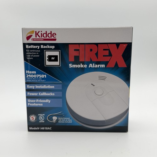 Kidde i4618ac firex - firex, hardwired