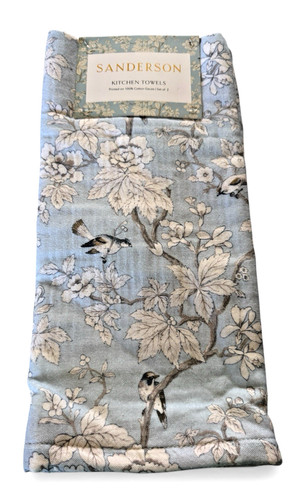 Sanderson dish towels cotton - sanderson,