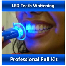 TEETH WHITENING KIT WITH LED