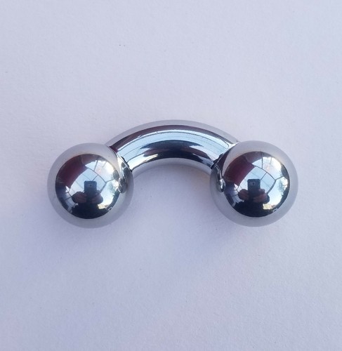 Curved barbell banana bar 11mm - curved,
