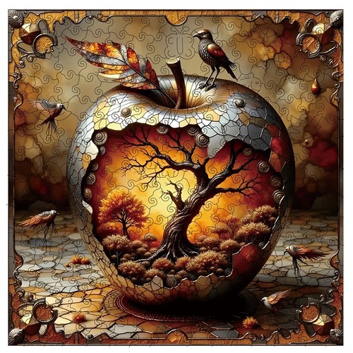 Wooden puzzle for adults - wooden,