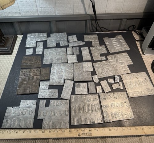 Antique letterpress printing - antique,