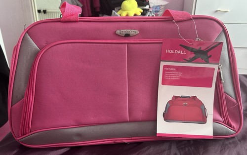 Pink travel bag hold all - travel, hold-all