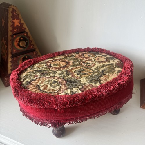 Vintage braunston footstool - vintage,