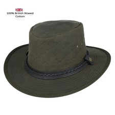 Cowboy Hat 100% Waxed Cotton
