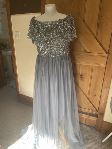 Coast grey silver - silver, sequin