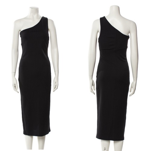 The row one shoulder - row, black