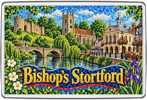 Bishop stortford mosaic - bishop's,
