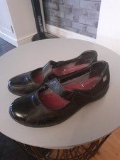 CLARKS FLEXLIGHT BLACK LEATHER