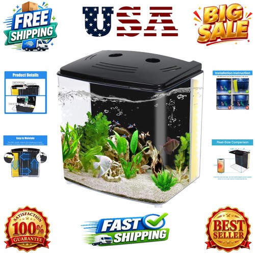 Fish tank 2 gallon - fish, tank,