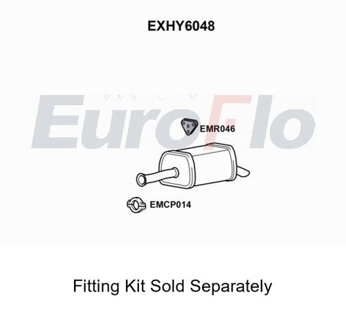 Rear muffler silencer insert - muffler,
