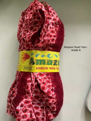 Amazon ribbon web scarf - amazon,