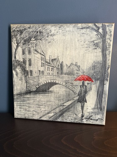 Original oil canvas - oil, on