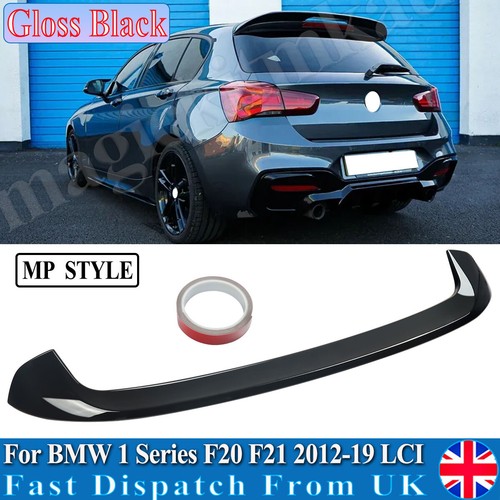 Gloss black rear - trunk, boot
