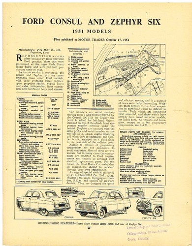 Ford consul mk1 - consul,