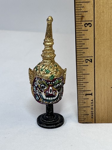 Miniature thai khon mask - miniature,