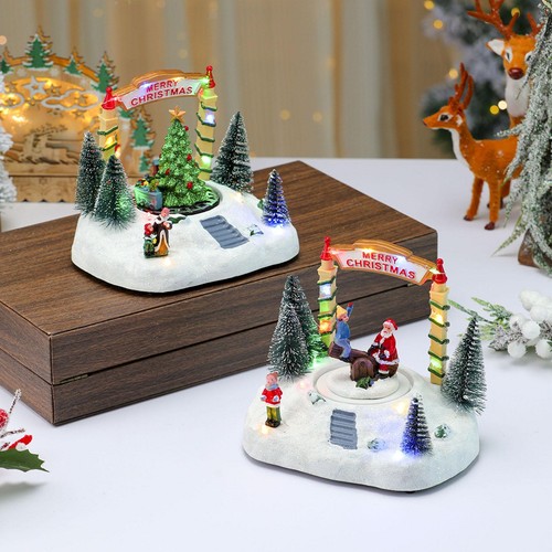 Glittering christmas music box - christmas,