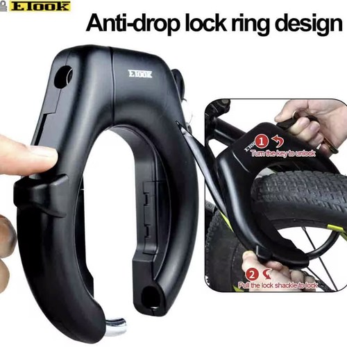 Bicycle frame lock bike - frame,