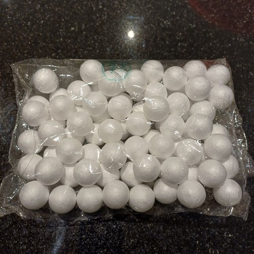 Polystyrene balls solid - polystyrene,