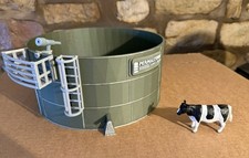 Farm toys feed silos 4 colours