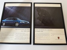 FRAMED Original 1995 Rover 800 Vitesse Sport Magazine Advert Poster Garage Retro