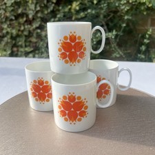 Set of 4 Thomas Germany Orange
