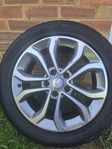 One alloy wheel for mercedes - alloy,