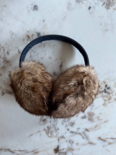 Barbour faux fur ear muffs