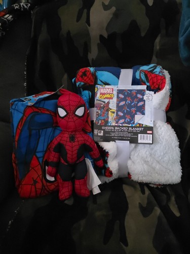 Spiderman lot sherpa - lot,
