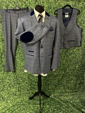 Marc Darcy 3 Piece Tweed Suit
