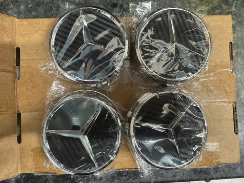 Mercedes black carbon wheel - mercedes,