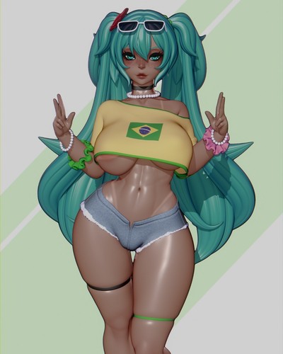 Miku japanese idol - miku,