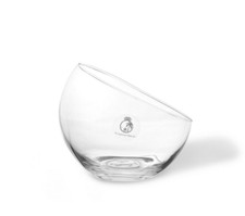 Angled glass bowl - angled,
