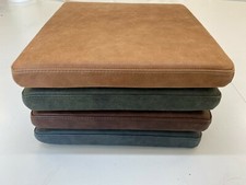 Leather Cushion Seat Vintage