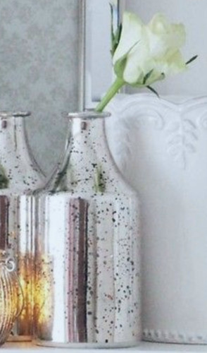 Mercury glass silver lustre - mercury,