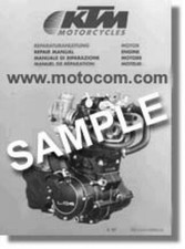 2006 KTM 640 LC4 Adventure Motorcycle Owners Manual Paper In English : 321179