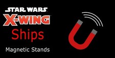 Ships for X-wing Miniature's game - Magnetised and non-Slip