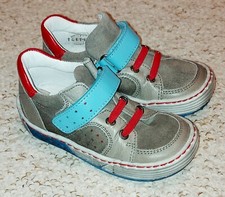 Bo-bell Boys Ringo 5 Taupe Leather Trainer Shoes UK 6 EU 23 Brand New RRP £72