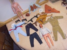 Vintage Gabriel Marx Lone Ranger complete figure + Job lot spares.