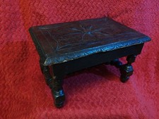 Antique Victorian carved oak